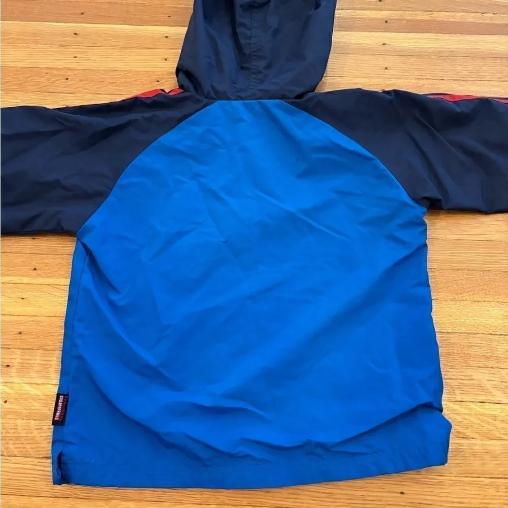 SpongeBob SquarePants vintage 2002 blue embroidered zip up hooded jacket